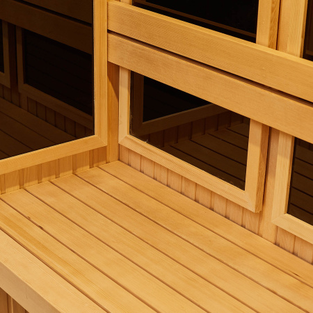 Инфракрасная сауна Mexda WS-1807 красный кедр 900*1000*1900