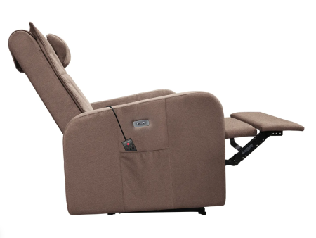 Массажное кресло реклайнер с электроприводом FUJIMO E-COMFORT CHAIR F3005 FEF Терра (Sakura 20)